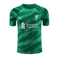 Pánský Fotbalový dres Liverpool Brankářské 2023-24 Třetí Krátký Rukáv